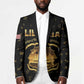 Personalized Liberia Vai Syllabary Heritage Blazer National Emblem Golden Style