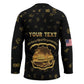 Personalized Liberia Vai Syllabary Heritage Hockey Jersey National Emblem Golden Style