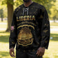Personalized Liberia Vai Syllabary Heritage Hockey Jersey National Emblem Golden Style