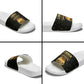 Liberia Vai Syllabary Heritage Slide Sandals National Emblem Golden Style