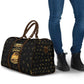 Liberia Vai Syllabary Heritage Travel Bag National Emblem Golden Style