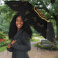 Liberia Vai Syllabary Heritage Umbrella National Emblem Golden Style