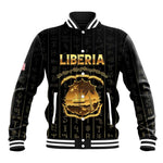 Personalized Liberia Baseball Jacket Vai Syllabary Pattern - African Pride