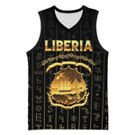 Personalized Liberia Basketball Jersey Vai Syllabary Pattern - African Pride