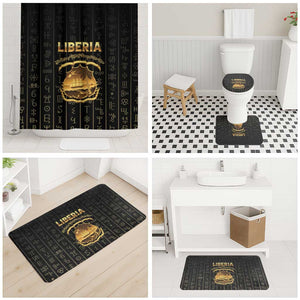 Liberia Vai Syllabary Vertical Pattern Bathroom Set