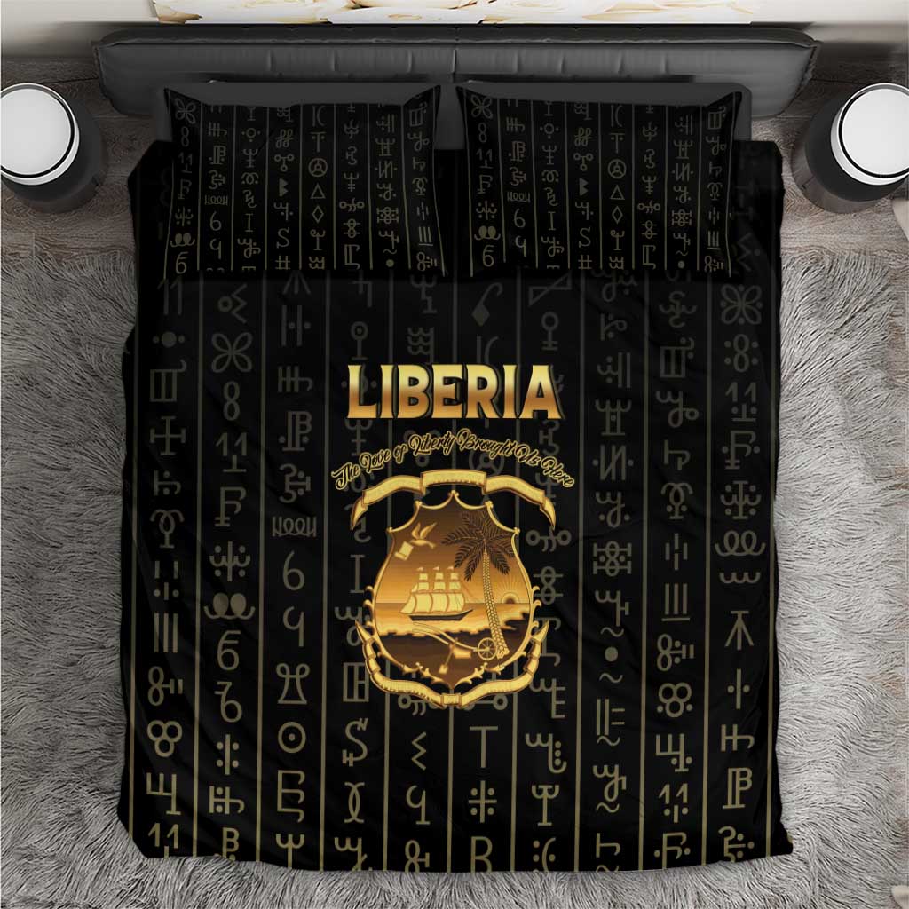 Liberia Bedding Set Vai Syllabary Pattern - African Pride
