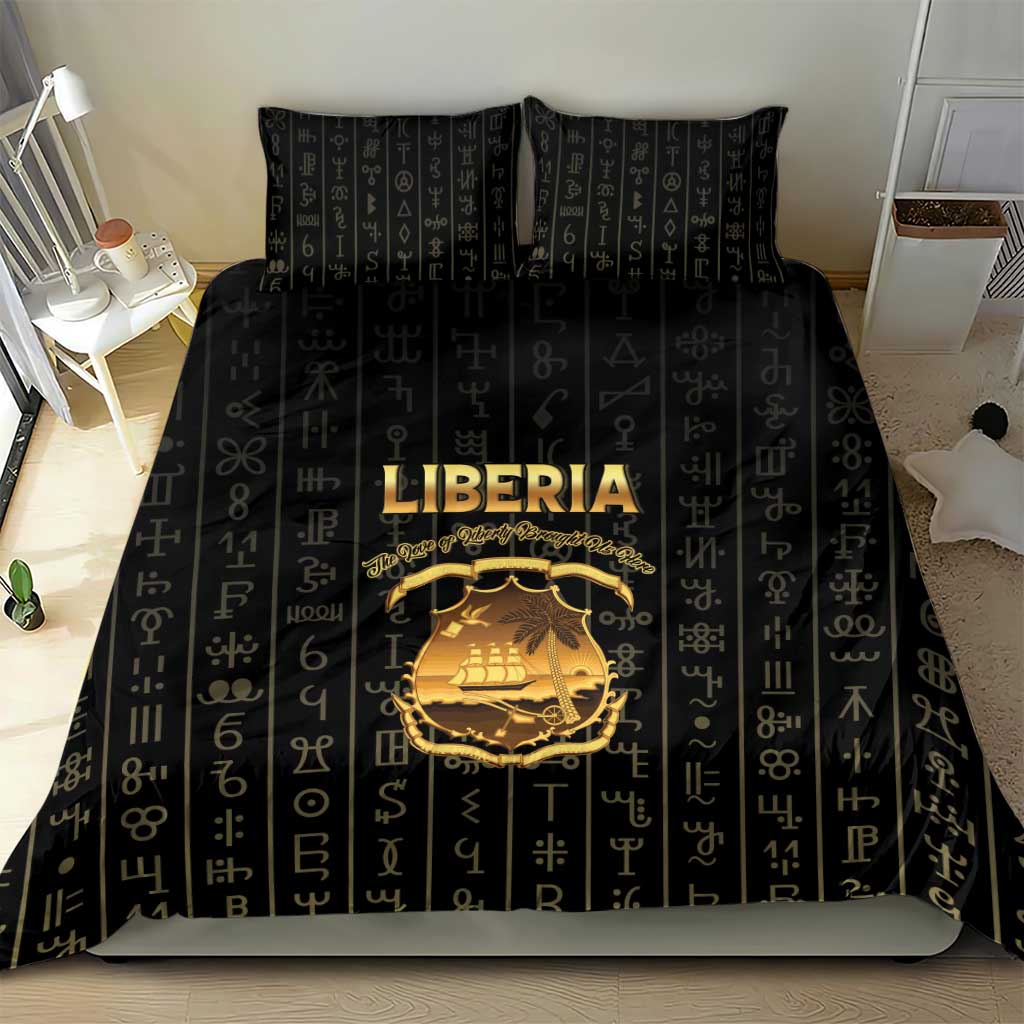Liberia Bedding Set Vai Syllabary Pattern - African Pride