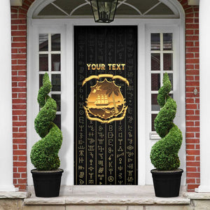 Personalized Liberia Vai Syllabary Vertical Pattern Door Cover