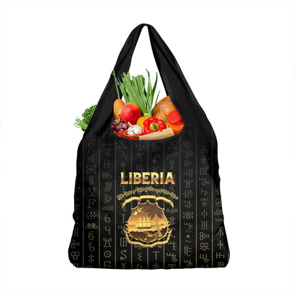 Liberia Grocery Bag Vai Syllabary Pattern - African Pride