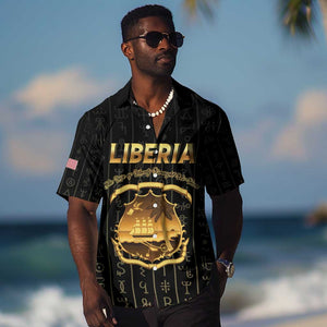 Personalized Liberia Hawaiian Shirt Vai Syllabary Pattern - African Pride