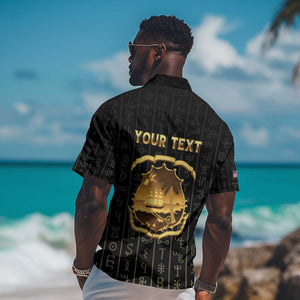 Personalized Liberia Hawaiian Shirt Vai Syllabary Pattern - African Pride