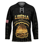 Personalized Liberia Vai Syllabary Vertical Pattern Hockey Jersey