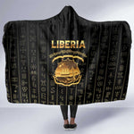 Liberia Hooded Blanket Vai Syllabary Pattern - African Pride