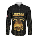 Personalized Liberia Long Sleeve Button Shirt Vai Syllabary Pattern - African Pride