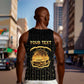 Personalized Liberia Men Tank Top Vai Syllabary Pattern - African Pride