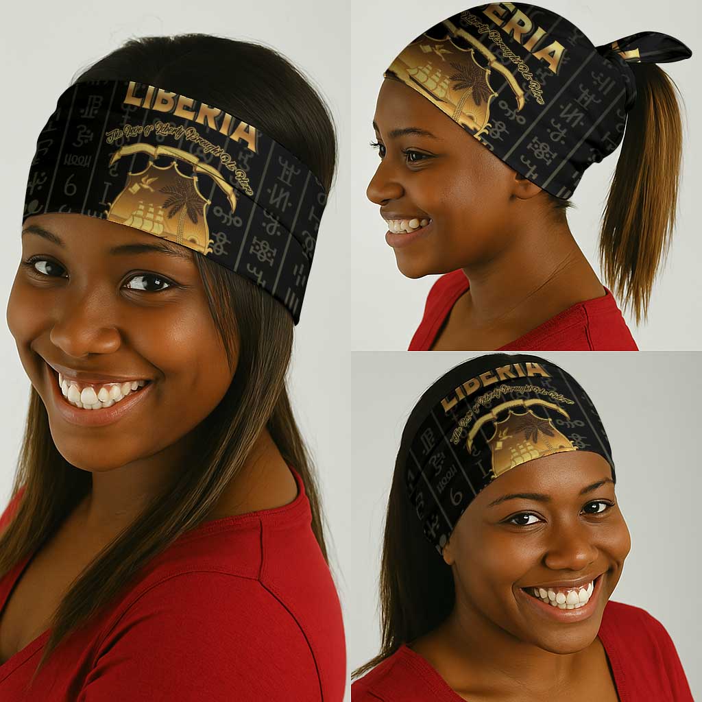 Liberia Neck Gaiter Vai Syllabary Pattern - African Pride