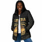 Personalized Liberia Vai Syllabary Vertical Pattern Padded Jacket