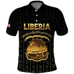 Personalized Liberia Polo Shirt Vai Syllabary Pattern - African Pride