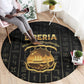 Liberia Round Carpet Vai Syllabary Pattern - African Pride