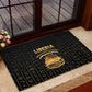 Liberia Rubber Doormat Vai Syllabary Pattern - African Pride