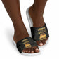 Liberia Vai Syllabary Vertical Pattern Slide Sandals