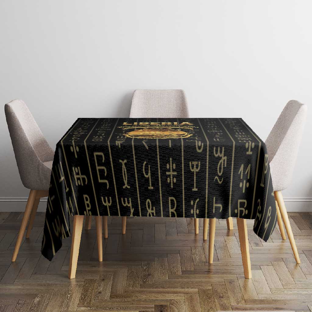 Liberia Tablecloth Vai Syllabary Pattern - African Pride