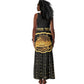 Personalized Liberia Tank Maxi Dress Vai Syllabary Pattern - African Pride