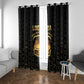 Liberia Window Curtain Vai Syllabary Pattern - African Pride