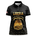 Personalized Liberia Women Polo Shirt Vai Syllabary Pattern - African Pride