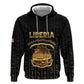 Personalized Liberia Zip Hoodie Vai Syllabary Pattern - African Pride
