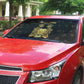 Sierra Leone Vai Syllabary Heritage Auto Sun Shade National Emblem Golden Style