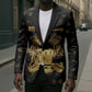 Personalized Sierra Leone Vai Syllabary Heritage Blazer National Emblem Golden Style