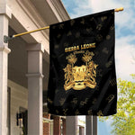 Sierra Leone National Emblem Golden Garden Flag Vai Syllabary Heritage - African Pride
