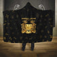 Sierra Leone National Emblem Golden Hooded Blanket Vai Syllabary Heritage - African Pride