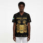 Personalized Sierra Leone National Emblem Golden Scrub Top Vai Syllabary Heritage - African Pride