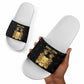 Sierra Leone Vai Syllabary Heritage Slide Sandals National Emblem Golden Style