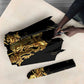 Sierra Leone Vai Syllabary Heritage Umbrella National Emblem Golden Style
