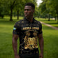 Personalized Sierra Leone Vai Syllabary Heritage Zipper Polo Shirt National Emblem Golden Style