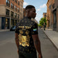 Personalized Sierra Leone Vai Syllabary Heritage Zipper Polo Shirt National Emblem Golden Style
