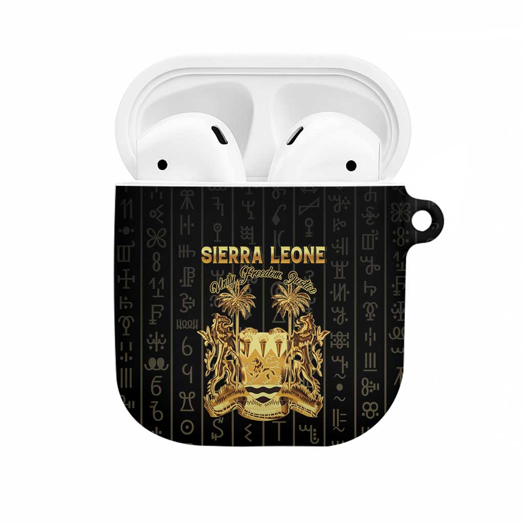 Sierra Leone Vai Syllabary Vertical Pattern AirPods Case