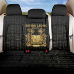 Sierra Leone Back Car Seat Cover Vai Syllabary Pattern - African Pride