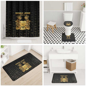 Sierra Leone Vai Syllabary Vertical Pattern Bathroom Set