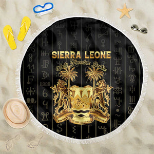 Sierra Leone Beach Blanket Vai Syllabary Pattern - African Pride