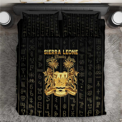 Sierra Leone Bedding Set Vai Syllabary Pattern - African Pride