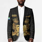 Personalized Sierra Leone Vai Syllabary Vertical Pattern Blazer