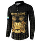Personalized Sierra Leone Vai Syllabary Vertical Pattern Button Sweatshirt
