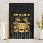 Sierra Leone Canvas Wall Art Vai Syllabary Pattern - African Pride