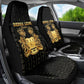 Sierra Leone Car Seat Cover Vai Syllabary Pattern - African Pride