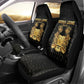 Sierra Leone Car Seat Cover Vai Syllabary Pattern - African Pride