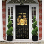 Personalized Sierra Leone Vai Syllabary Vertical Pattern Door Cover